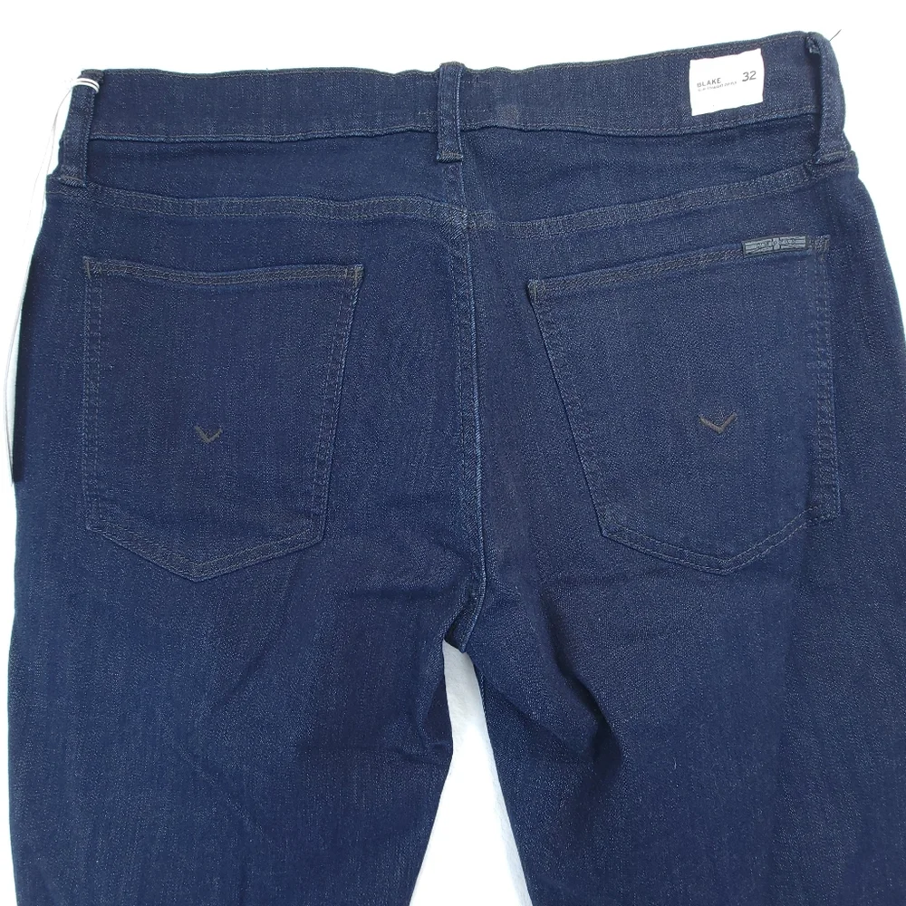 Hudson Blake Mens Slim Jeans Size 33x30 Dark Wash NWT